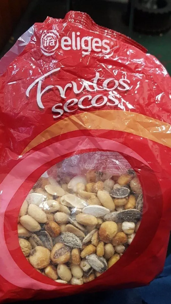 Mezcla de frutos secos tostados