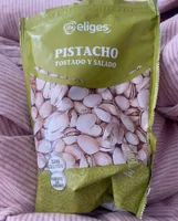 Pistachos tostados y salados