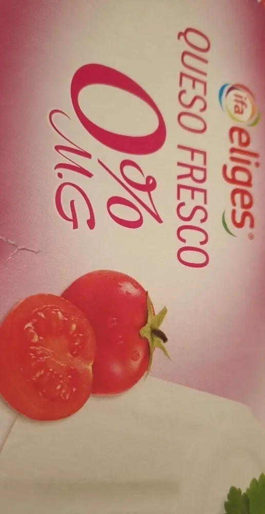 Queso fresco 0%M.G