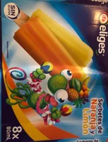 Sorbetes de naranja y limón