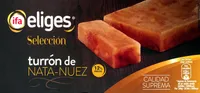 Turrón de nata y nuez