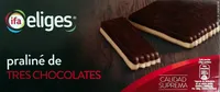 Praliné de tres chocolates