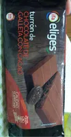 Turrón de chocolate de galleta con cacao