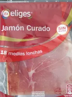 Jamón Serrano Medias Lonchas