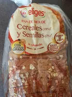 Pan de molde  cereales y semillas