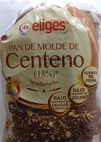 Pan de molde de centeno (18%)
