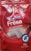 Chicles sabor fresa