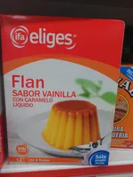 Flan sabor vainilla