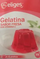 Gelatina sabor fresa