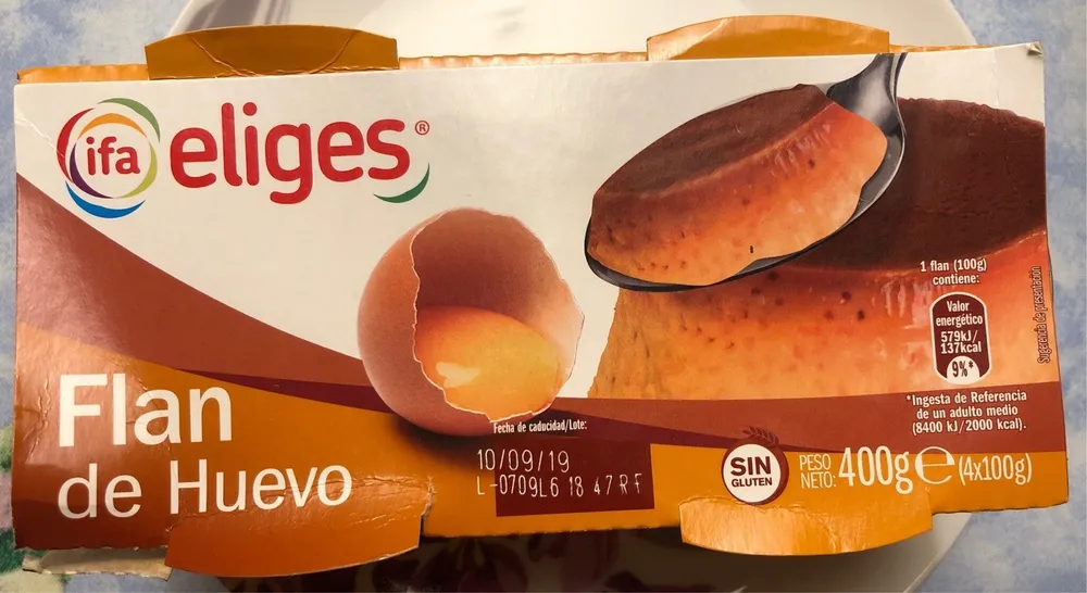 Flan aux oeufs