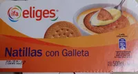 Natillas con Galleta