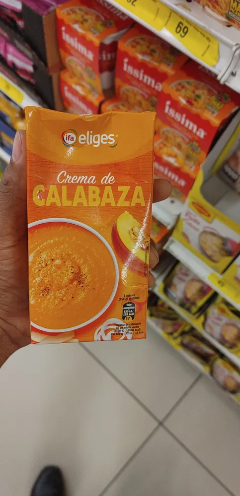 ifa crema de calabaza