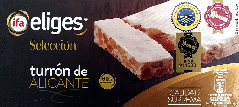 Turrón de Alicante