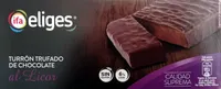 Turrón trufado de chocolate al licor