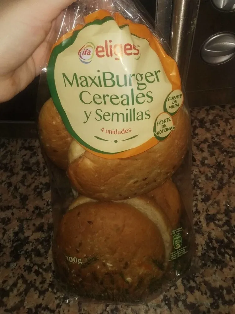 Maxi burguer cereales y semillas