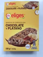 Barrita de Cereales chocolate y plátano