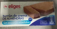 Turrón de crema de almendras