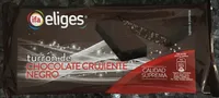 Turrón de chocolate crujiente negro