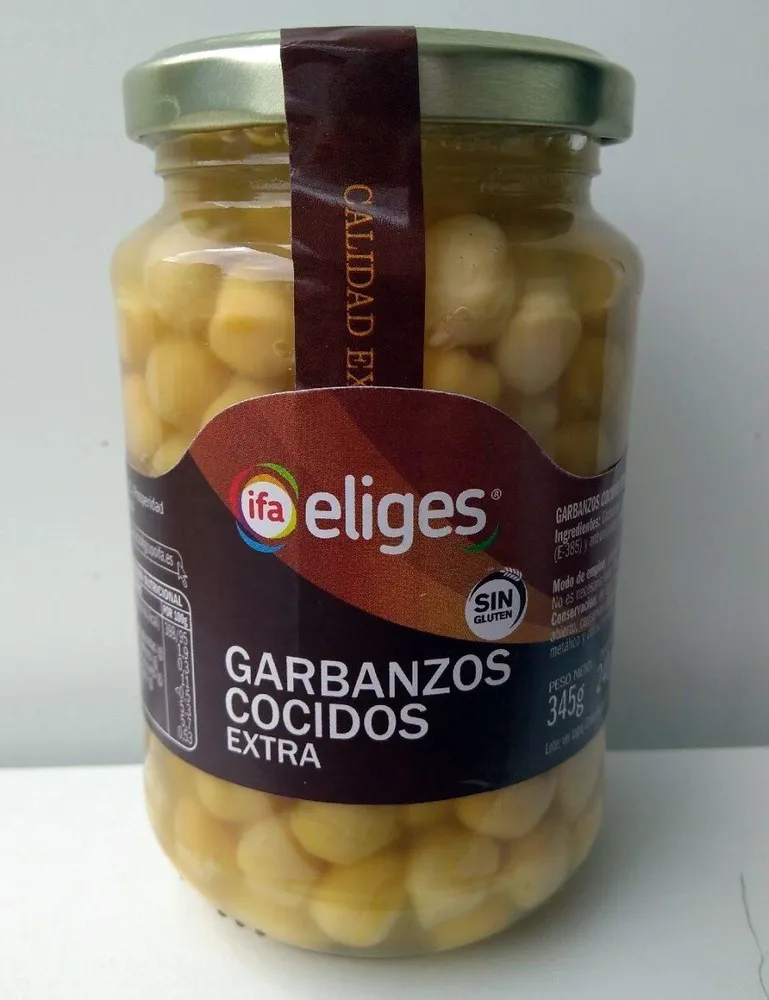 Garbanzos cocidos extra