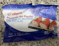 Pimiento del piquillo relleno de bechamel con bacalao