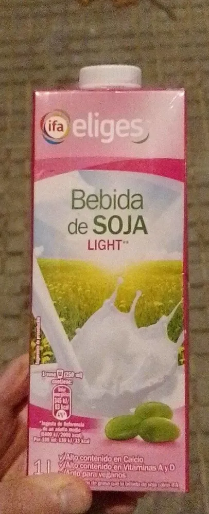 Bebida de soja light