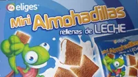 Mini almohadillas rellenas de leche