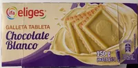 Galleta Tableta Chocolate Blanco