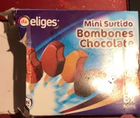 Mini surtido bombones de chocolate