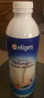 Yogur líquido natural con azúcar de caña