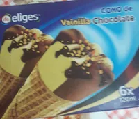 Cono vainilla y chocolate