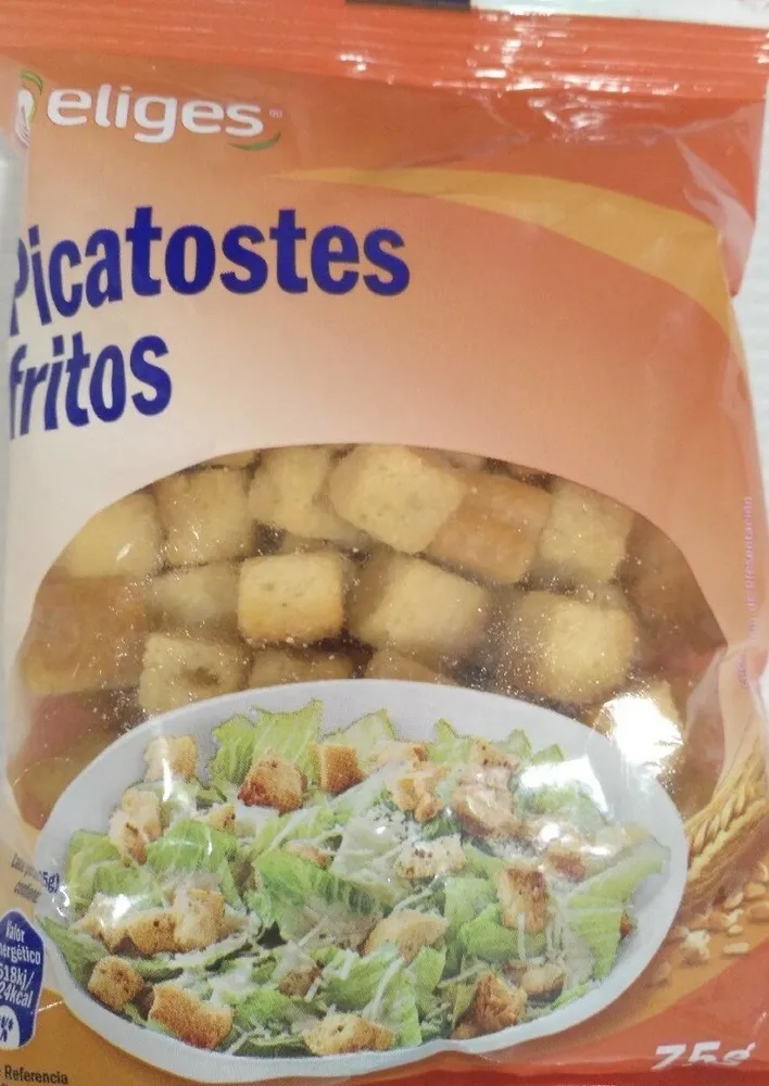 Picatostes fritos