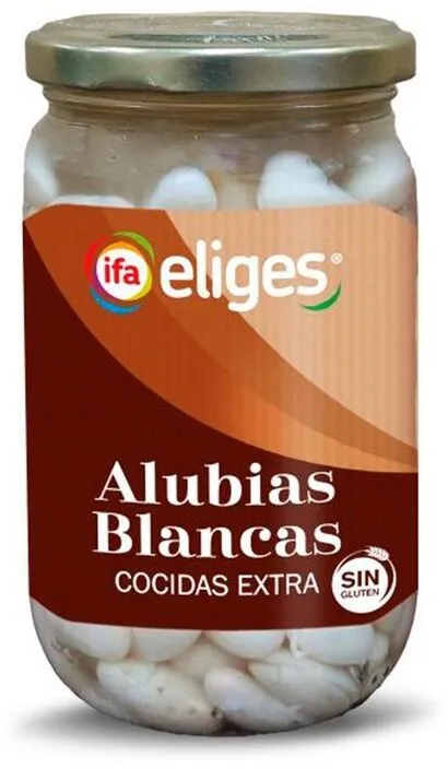 Alubias blancas cocidas extra