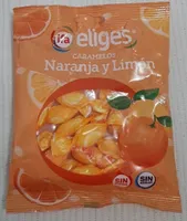 Caramelos de naranja y limón