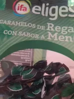 Caramelos de regaliz con sabor a menta