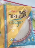 Maxi tortillas de trigo