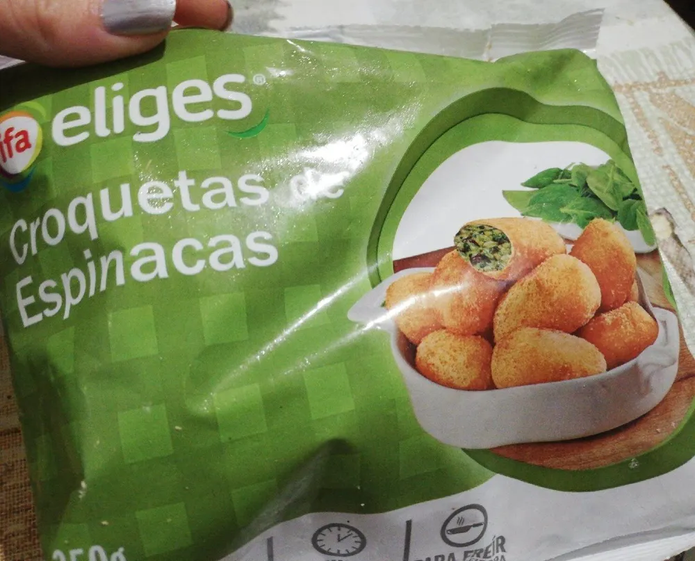 Croquetas de espinacas