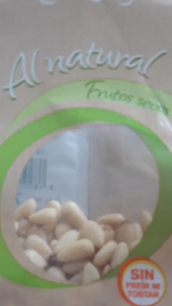 Piñones al natural