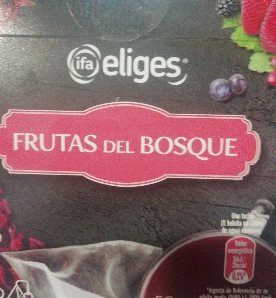 Infusión frutas del bosque