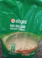 Pan rallado con ajo y perejil