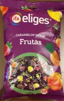 Caramelos sabor frutas