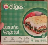 Lasaña vegetal