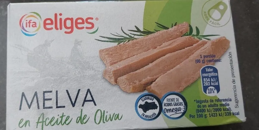 Melva en aceite de oliva