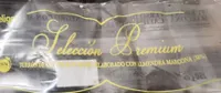 Turron diverso de chocolate negro con almendra