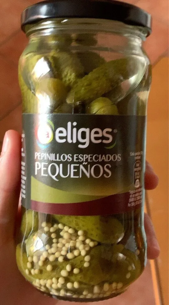 Pepinillos especiados pequeños