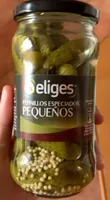 Pepinillos especiados pequeños