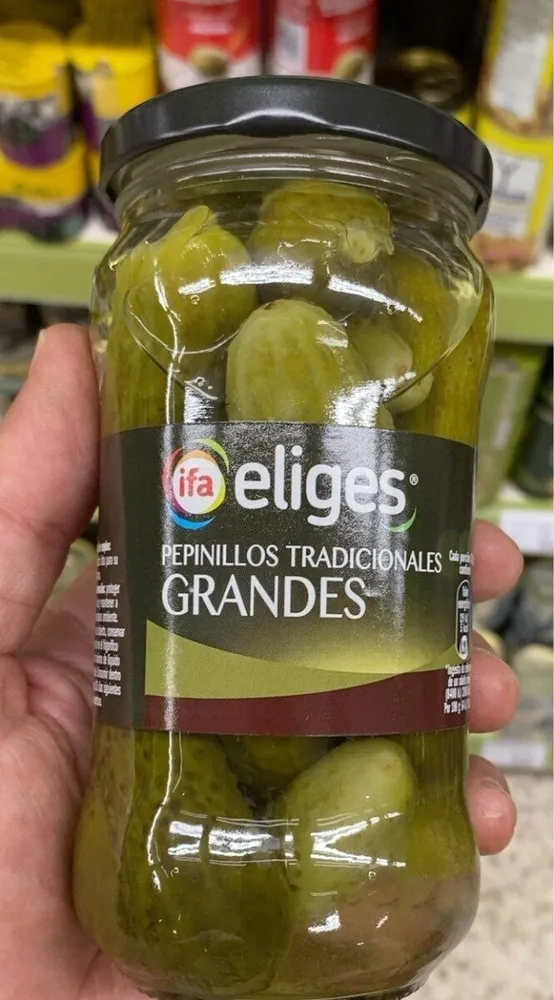 Pepinillos tradicionales grandes