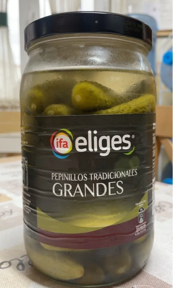 Pepinillos tradicionales grandes