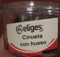 Ciruelas pasas con hueso