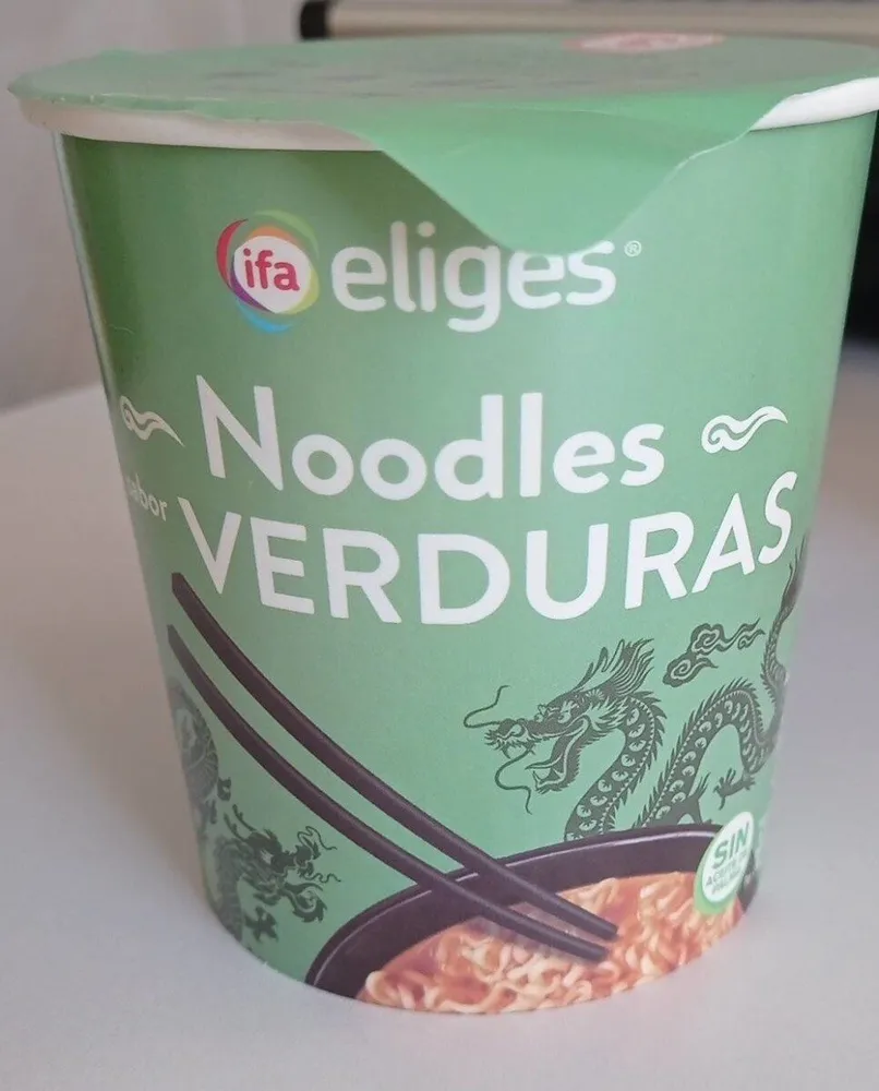 Noodles sabot verdura