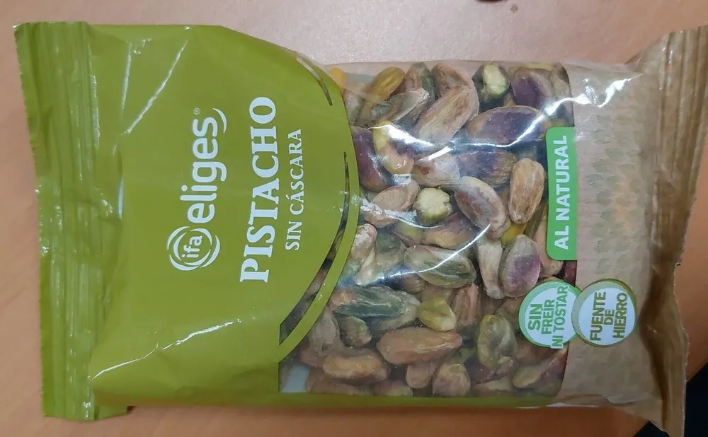 Pistacho sin cáscara